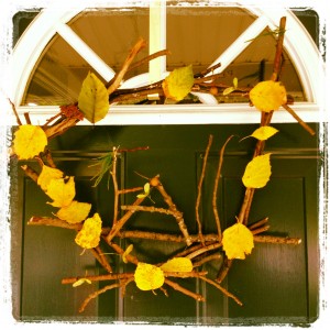 A Family Fall Wreath