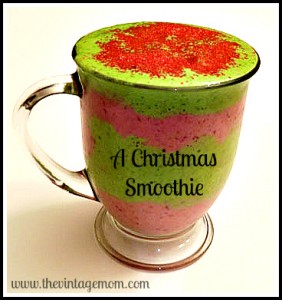 Christmas Smoothies {Recipe}