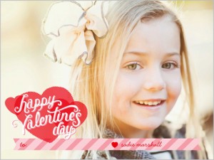 Valentine Card and Desktop Plaque {Giveaway} from Shutterfly