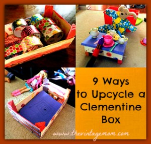 9 Ways to Upcycle a Clementine Box