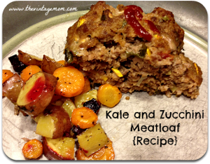 Kale and Zucchini Meatloaf {Recipe} – Progressively Perfect: Virtual Dinner Party