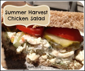 Summer Harvest Chicken Salad {Recipe}