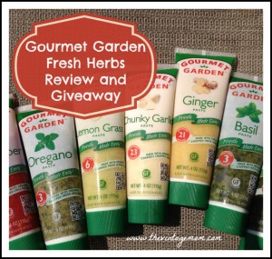 Gourmet Garden – Fresh Made Easy Herbs {Review and Giveaway}