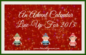Our Advent Calendar Line-Up 2013