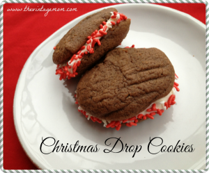 Christmas Drop Cookies {Recipe}