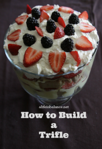 How to Build a Trifle {Recipe}