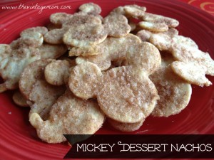 Mickey Dessert Nachos {Recipe}
