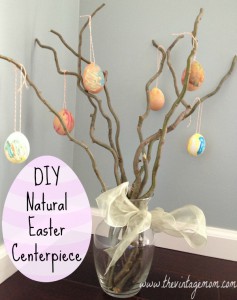 A DIY Natural Easter Centerpiece {Tutorial}