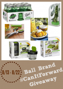 Herb Preserving and a Ball Brand Can-It-Forward Giveaway