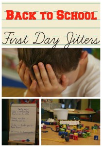 Back to School: First Day Jitters