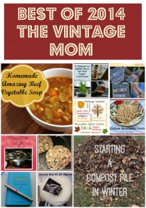 Top 10 Posts of 2014 on The Vintage Mom
