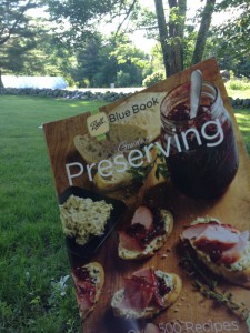 Canning Season and the New Ball Blue Book Guide to Preserving